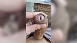 UNCUT TWINK JERKING OFF - Subscribe to my onlyfans: lkingsbr - 14 image