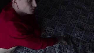 It was the first time he had seen such a big dick - deep blowjob and penetration up to the balls 317 - 7 image