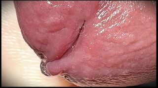 White cock is stroked to climax - 1 image