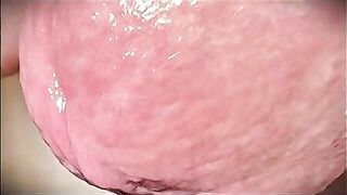 White cock is stroked to climax - 6 image