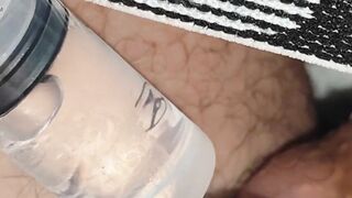 Homemade Application of the Stimulating Serum on Daddy's Dick. - 14 image