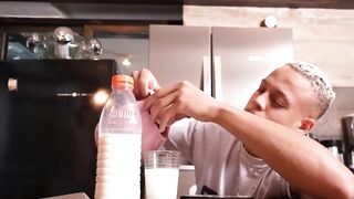 I asked for some milk at the bakery and the baker's son came to bring it. He's a hottie. I dreamed that he was giving me his milk straight from the source. - Part I - 5 image