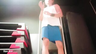 Sexy Boy Doing Exercise and Shower - 11 image