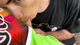 Two Sexy Athletic Guys Have Oral Sex in a Park Public Place - 15 image