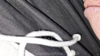 A Huge Precum and a Powerful Cumshot with Huge Fountains From Daddy's Fucking Cock in My Ass! - 5 image