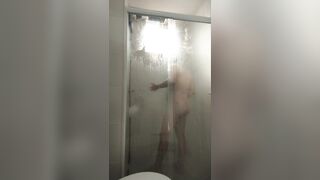 First Shower of the Day After a Fuck.