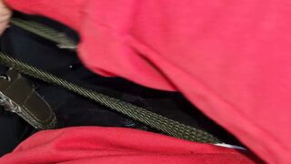 I Was Kicked Out by a Taxi Driver, Shock! I Jerked off the Taxi Driver in the Back of the Car While He Was Driving Me to Work - 1 image