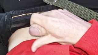 I Was Kicked Out by a Taxi Driver, Shock! I Jerked off the Taxi Driver in the Back of the Car While He Was Driving Me to Work - 10 image
