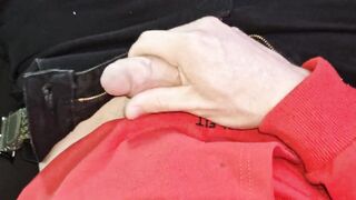 I Was Kicked Out by a Taxi Driver, Shock! I Jerked off the Taxi Driver in the Back of the Car While He Was Driving Me to Work - 15 image