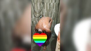 Sri Lankan Gay Twink Takes a Shower After Fucking His Boyfriend - 3 image