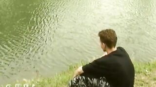 Gay fantastic outside 3some #8 - 2 image