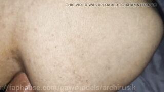 Puppy twink in fountains of cum from stepbrother from big dick! - 9 image