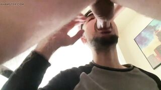 eating my friends cum - 10 image