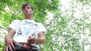 Scoout007 - Hitchhiker - Pees outside, then rides his dick... - 5 image