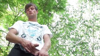 Scoout007 - Hitchhiker - Pees outside, then rides his dick... - 6 image