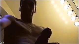 Skinny twink unloads cum from above big dick - 12 image