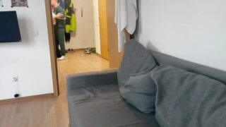 gave my stepbrother a deep blowjob and licked his cum - 2 image