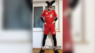 German Young Boy Football Footballer Latex Twink - 4 image