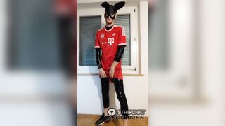 German Young Boy Football Footballer Latex Twink - 5 image