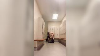 Locker Room and Bathrooms Risky Fun! - 2 image