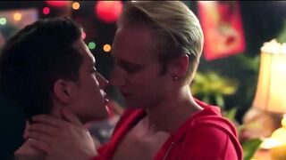 Five twink bareback orgy ends with bukkake - 2 image