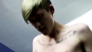 Twinks Have Fun Splattering Cum - Part #1 - 100% Bareback - 12 image