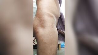 After Shower Solo Desi Sexy Man Jerking Off - 2 image