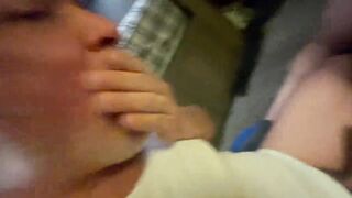 I came so hard in his tight ass