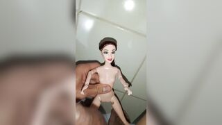 Riley my girlfriend's submissive best friend lets me fuck her on fours, blowjob, and Russian on her breasts, fetish doll, sexy toy - 15 image