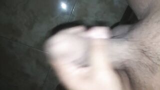 My boyfriend to handjob on New Year's Eve - 6 image