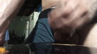 pov: your stepson moves his cock until it gets hard, big young cock - 7 image