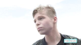 Horny Twinks Liam P And James T Deepthroat Each Others Cock! - 2 image