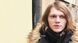 BIGSTR - Watch How This Timid Guy Gets His Ass And Mouth Fucked Hard To The Point He Cums All Over Himself - 2 image