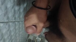 Horny guy with big dick banging in the bathroom - 11 image