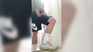 I piss in Nike sports clothes