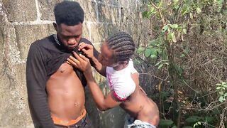 Got Fucked by Kin Big Dick on Outdoor Scene Full - 2 image