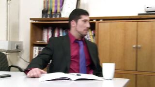 Very busy but horny boys have office fuck - 6 image