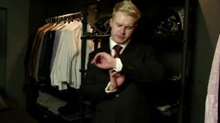 Twinks enjoy a threesome banging on the floor, by the - 5 image