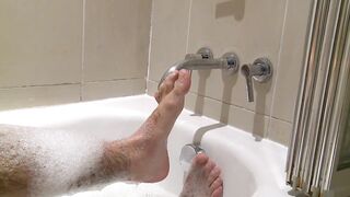 Theo Reid & Dan Broughton, relaxing sex in a hot tub, with - 2 image