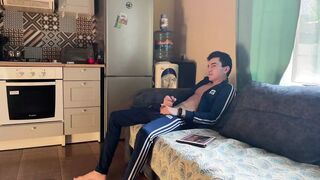 Noticed That the Guy Was Jerking off and Decided to Take His Sperm - 1 image