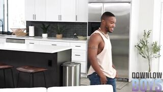 Hot Twink's 1st Time Getting Barebacked By A Big Dicked Jock - 2 image