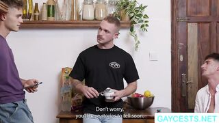 Watch this three horny Twink do threesome anal sex - 2 image