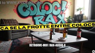 You're going to rub your cock against your friend's to make him cum.