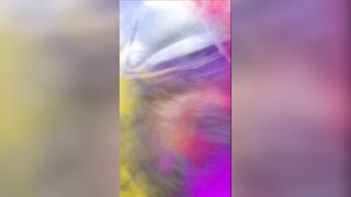 Holi bhabhi ke saath jungle mein lathmar holi #happyholi - 11 image