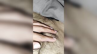 Playing with my body hair