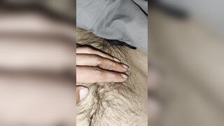 Playing with my body hair