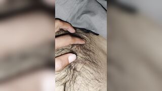 Playing with my body hair