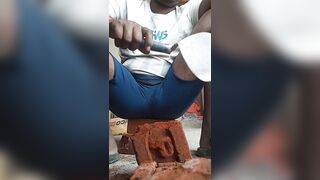 Home bathroom wife hard cock mouth sex - 10 image