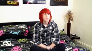 Alexander Daniels Flaunting And Stroking His Uncut Cock - 2 image