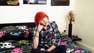 Alexander Daniels Flaunting And Stroking His Uncut Cock - 4 image